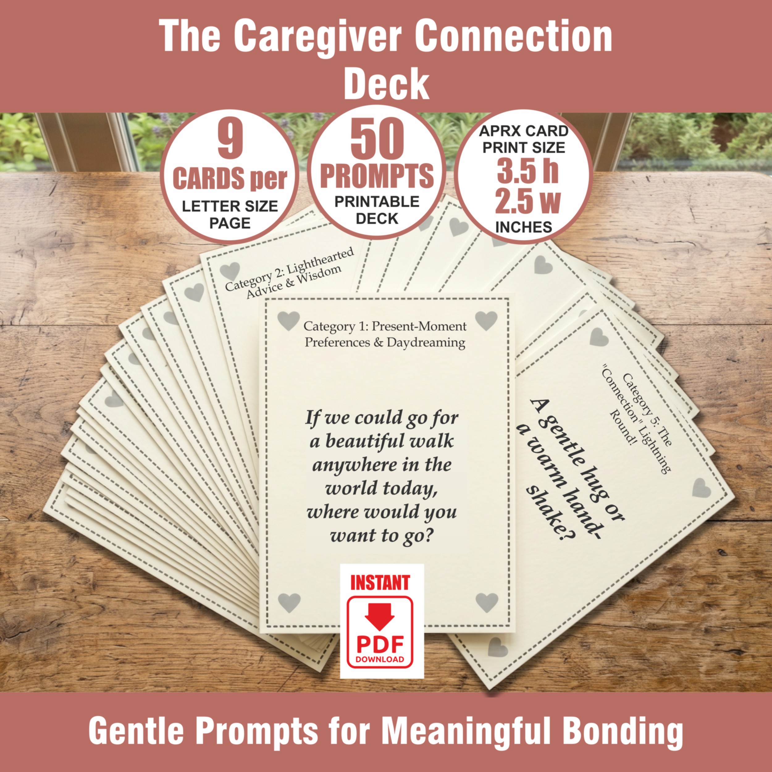 The Caregiver Connection Deck